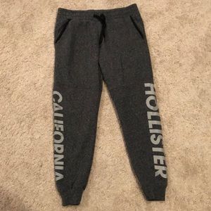 Hollister Gray Joggers/Sweatpants